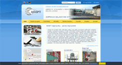 Desktop Screenshot of adaptdopravniky.cz